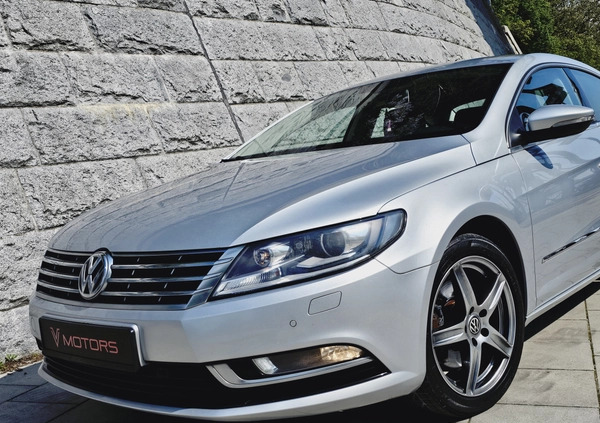 Volkswagen CC cena 47900 przebieg: 248644, rok produkcji 2013 z Krzeszowice małe 781